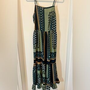 Multi coloured maxi dress